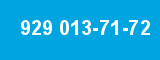 929 013-71-72 929 013-71-72